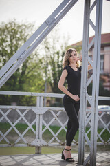 Poster - Attractive Caucasian female from Bosnia and Herzegovina posing at camera