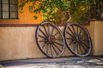 Wall Mural - Wagon Wheels