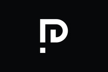 Creative Innovative Initial PD Logo And DP Logo. PD Letter Minimal Luxury Monogram. DP Professional Initial Design. Premium Business Typeface. Alphabet Symbol And Sign.	