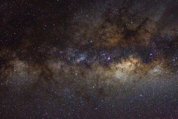 Wall Mural - stars and galaxy outer space sky night universe black starry background of shiny starfield
