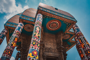 Wall Mural - Valluvar Kottam is a monument in Chennai, dedicated to the classical Tamil poet-philosopher Valluvar. Located in Chennai, South India