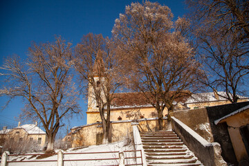 Sticker - Fortified church in Marpod Romania