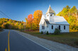 © Ralf - landstrasse im abendlicht in den new england