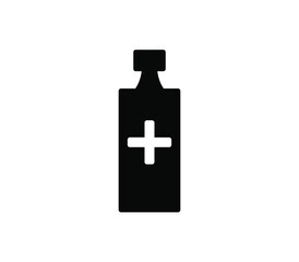 Sticker - Medical bottle icon