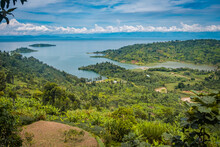 View From The Hills On Lake Kivu, Rwanda