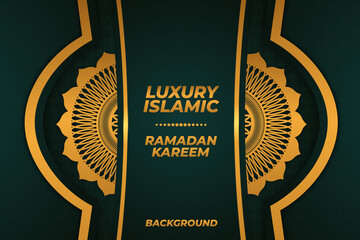 Sticker - ramadan islamic ramadan kareem background luxury gold ornament