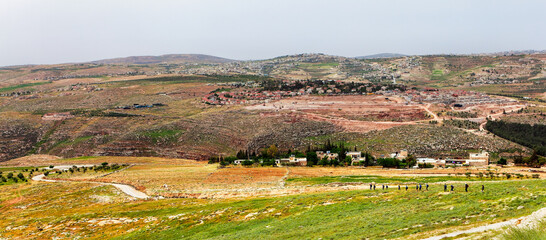 Beautiful views near Bethlehem Israel