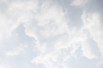 Wall Mural - white cloud background and texture.