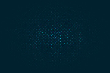 Fototapete - Abstract background consisting of small dots and squares. Pixels.