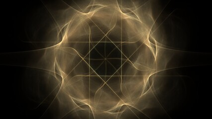Poster - abstract fractal. fractal art background for creative design. decoration for wallpaper desktop, post