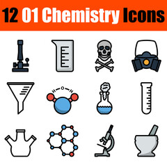 Poster - 01 Chemistry Icon Set