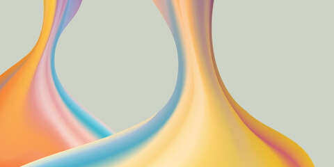 Poster - Abstract liquid background design, yellow and blue paint color flow,
artistic fluid watercolor background for website, brochure, banner, poster.