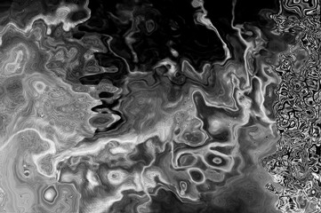 Fototapete - Abstract digital pattern / Abstract minimalistic background of a digital monochrome pattern.