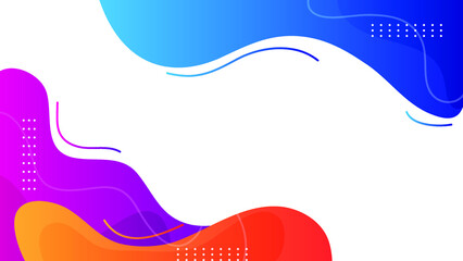 colorful abstract fluid background. vector illustration