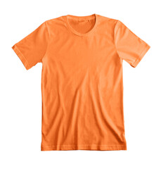 Wall Mural - Safety Orange Tee Shirt Blank 