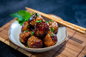 Japanese chicken meatball - Tsukune