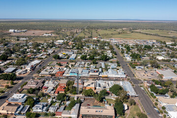 Wall Mural - the far outback new south wales town of bourke.