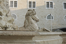 Horse Fountain, Residenzplatz, Salzburg, Austria
