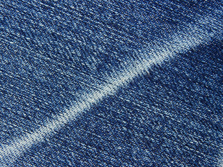 Canvas Print - blue jean texture for any background