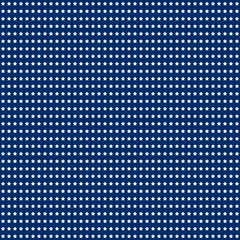 Poster - Blue background and white stars same pattern. Seamless wallpaper with stars.