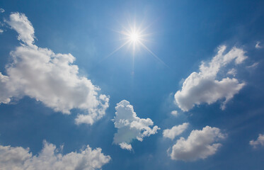 sun and clouds