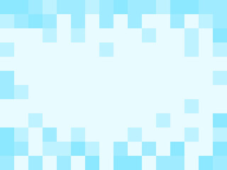 Poster - Pixelated Abstract Blue Background Texture with an Aspect Ratio of 4:3. Vector Image.