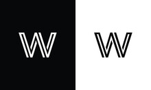 W,WW Letters Logo Monogram