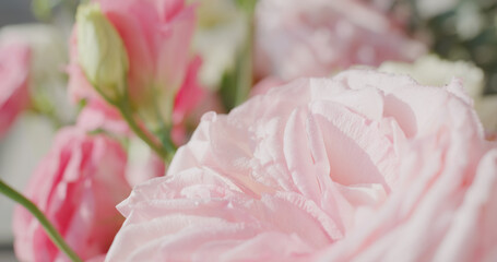 Sticker - Beautiful flower bouquet at home