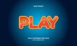 © mdpz art - Editable text effect play title style