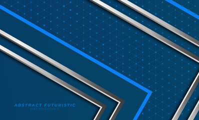 Wall Mural - The best abstract line and metallic pattern background. futuristic background, Abstract art wallpaper. Vector illustration.