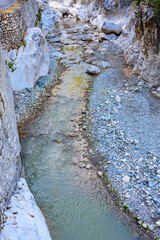 Wall Mural - River in canyon not far from the city Kemer. Antalya province, Turkey