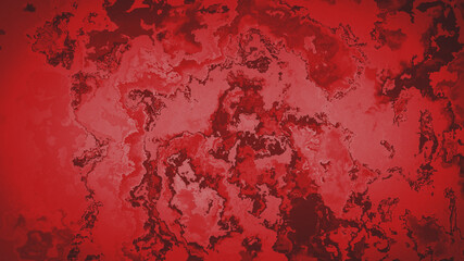 Wall Mural - Red dark cement wall texture background.