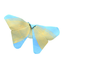 Wall Mural - Origami butterfly paper