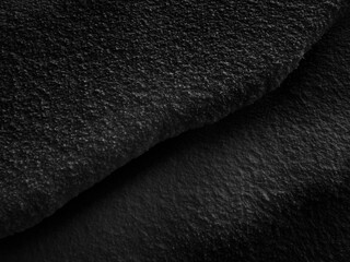 Wall Mural - Black sand texture background. 