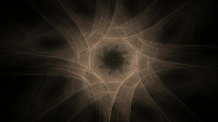 Poster - An abstract computer generated modern fractal design on dark background. Abstract fractal color texture. Digital art. Abstract Form & Colors. Abstract fractal element pattern for your design. Soft col