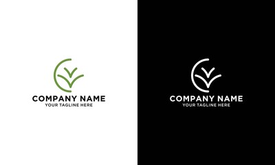 Lawn Care Logo Design Vector Template