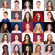 © Andrey_Arkusha - Collage of only young beautiful women