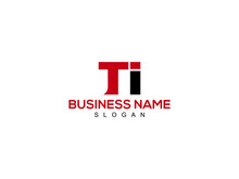TI Letter Logo, Ti Logo Icon Vector For Business
