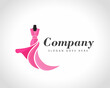 © syafart - women dress beauty fashion shop logo design illustration