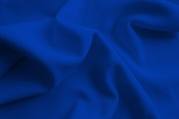 Folded color cloth for background. Rippled fabric texture