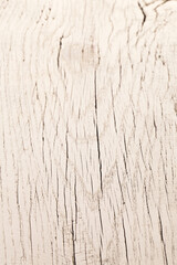 Wall Mural - Texture of cracked wooden surface.