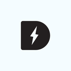 D electrics vector design concept illustration