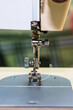 © сергей тарануха - sewing machine close up needle shuttle and thread