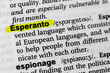 Highlighted word esperanto concept and meaning