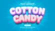 Text Effects, 3d Editable Text Style - Cotton Candy 