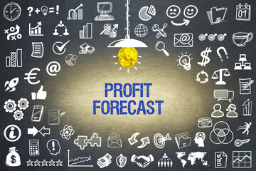 Canvas Print - Profit Forecast