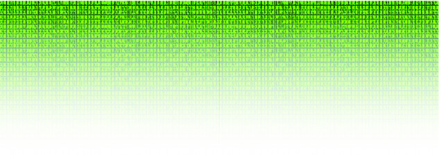Vector Binary Code Background, Transparency Effect, Digits Stripes, Green Color, Technology Background Template, Big Data Concept.
