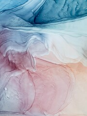  Alcohol ink art colorful background. Fluid art texture. Marble illustration. Abstract wallpaper