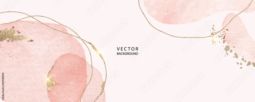minimal background in pink flowers and tropical summer leaf - obrazy, fototapety, plakaty 