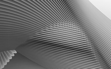  geometric abstract uniform background. 3d render